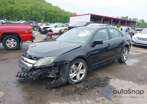 2010 Ford Fusion Sport из США, поврежденный, VIN 3FAHP0DCXAR231871